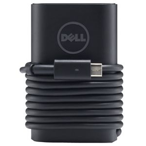 Dell 3-Prong USB-C AC Adapteris 130 Watt, Juoda