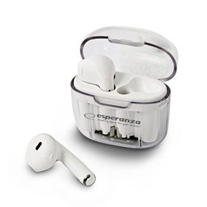Esperanza EH237W Bluetooth ausinės į ausis TWS Black