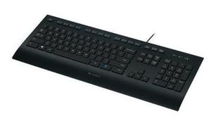 Logitech K280E Standard, Wired, RU, 1,6 m, USB, Black, Numeric keypad