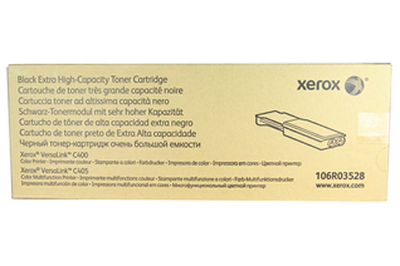 Xerox C400 (106R03528) Extra HC, juoda kasetė lazeriniams spausdintuvams, 10500 psl.