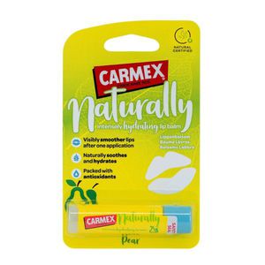 Carmex Naturally Stick Pear Kriaušių aromato lūpų balzamas, 4,25g