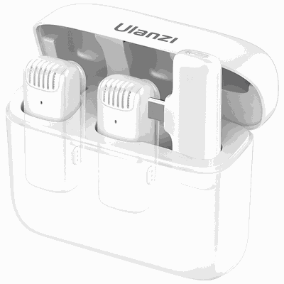 Ulanzi J12 wireless audio kit - USB-C - white