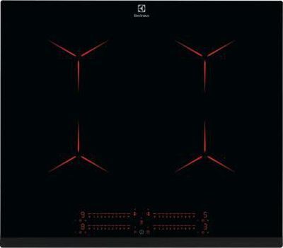Indukcinė kaitlentė Electrolux EIP6446, juodos spalvos 59 cm pločio montuojama