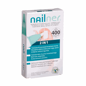 Nailner pieštukas nagų grybeliui gydyti 2in1, 4 ml