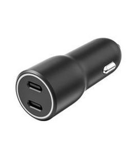 Car charger 2xUSB C 45W Power Delivery