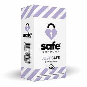 Standartiniai prezervatyvai Safe 10vnt