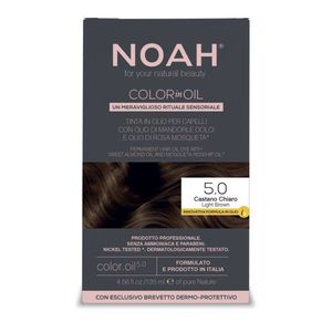 Noah Color In Oil 5.0 Aliejiniai plaukų dažai, 135ml