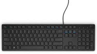 DELL KB216 Wired Multimedia Black EN Keyboard with numeric keypad | Comfortable, desk-centric design