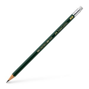 Pieštukas Faber-Castell 9000 B, su trintuku