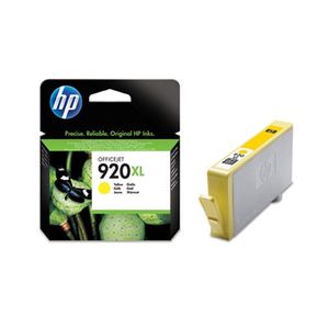  HP 920XL didel&#x117;s talpos geltono (Yellow) "OfficeJet" ra&#x161;alo kaset&#x117; (CD974AE) 