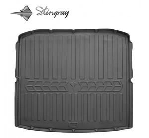 Guminis bagažinės kilimėlis SKODA Superb III 3V 2015+ (liftback) black /6020181