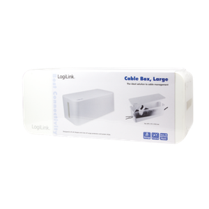 LOGILINK KAB0063 LOGILINK - Cable Box, 407x157x133.5mm, White