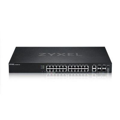 Zyxel XGS2220-30 Valdomas L3 Gigabit Ethernet (10/100/1000) Juoda