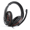 Gembird Glossy Black, Gaming headset with volume control, Built-in microphone, 3.5 mm, Headband