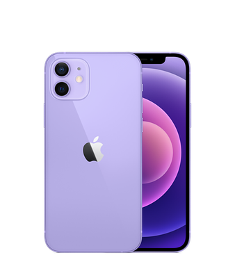 Mobilusis telefonas Apple iPhone 12 Purple, 6.1", Super Retina XDR OLED, 1170x2532 pixels, Apple, A14 Bionic, Internal RAM 4GB, 128GB, Dual SIM, Nano