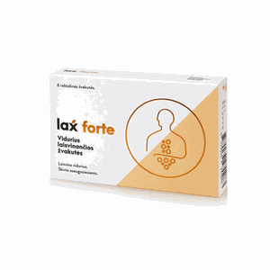 LaxForte Baby rektalinės žvakutės N10