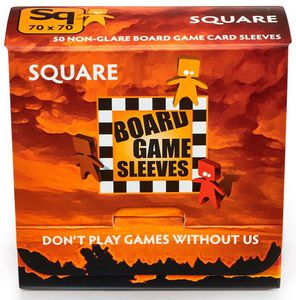 Board Game Sleeves - Non-Glare - Square (69x69mm) - 50 Pcs