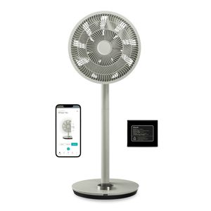 Ventiliatorius Duux Fan with Battery Pack Whisper Flex Smart Stand Fan Sage Diameter 34 cm Number of speeds 26 Oscillation Yes
