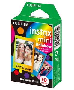 Fujifilm Fotoplokštelės Instax MINI Rainbow 10vnt.