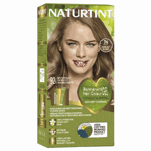 NATURTINT® ilgalaikiai plaukų dažai be amoniako, HAZELNUT BLONDE 7N