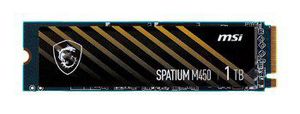 MSI SPATIUM M450 PCIe 4.0 NVMe M.2 1000GB PCI Express 4.0 3D NAND