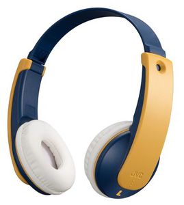 JVC HA-KD10W-Y-E Ausinės be mikrofono ir ausinės su mikrofonu Bevielis Su lankeliu Muzika Bluetooth Mėlyna, Geltona