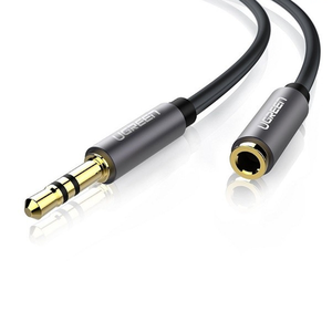 UGREEN AV118 AUX jack audio extender 3.5 mm 5m (black)