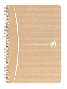 Sąsiuvinis su spirale OXFORD Touareg, A4, perdibto popier., 180 lapų, linijomis