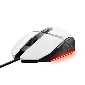 Trust GXT 109W Felox White Illuminated gaming mouse with programmable buttons