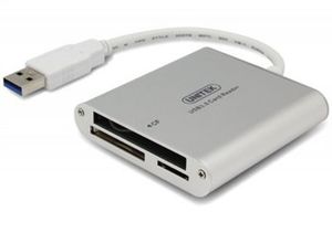 UNITEK Y-9313 USB3.0 to Multi-In-One Aluminium Card Reader Y-9313