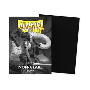 Dragon Shield Standard size Matte NonGlare - Black V2 (100 Pcs)