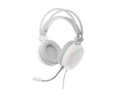 GENESIS Neon 613 Gaming Headset, On-Ear, Wired, Microphone, White Genesis