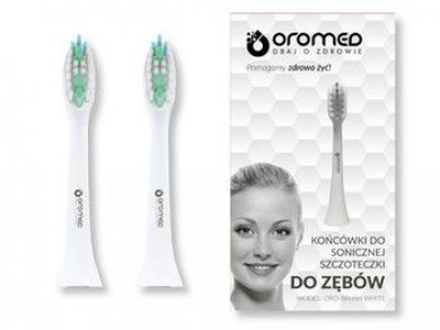 Sonic toothbrush tip ORO-BRUSH WHITE