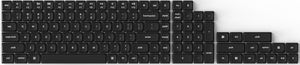 Keychron Double Shot PBT LSA Version 1 (Low profile - White on Black) Keycap set