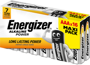 ENERGIZER POWER AAA 16 PACK TRAY