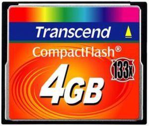 TRANSCEND CompactFlash 4GB Card MLC
