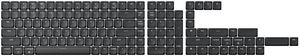 Keychron ABS LSA Full Set (Low profile - White on Black) Keycap Set