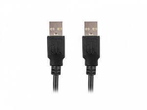LANBERG cable USB-A M/M 2.0 1.8m black