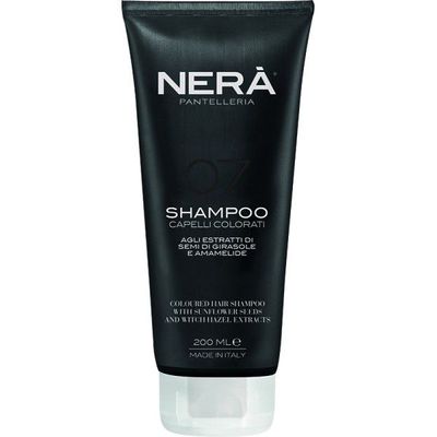 NERA 07 Coloured Hair Shampoo With Sunflower Seeds Šampūnas dažytiems plaukams, 200ml
