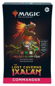 Magic: The Gathering - The Lost Caverns of Ixalan Commander Deck - Veloci-ramp-tor