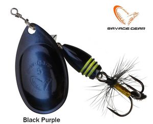 Savage gear sukriukė Rotex Black Purple 5.5 g