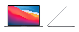 Apple MacBook Air Space Grey, 13.3 ", IPS, 2560 x 1600, Apple M1, 8 GB, SSD 256 GB, Apple M1 7-core GPU, Without ODD, macOS, 802.11ax, Bluetooth version 5.0, Keyboard language English, Keyboard backlit, Warranty 12 month(s), Battery warranty 12 month(s), Retina with True Tone Technology