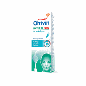 Otrivin Natural Plus nosies purškalas su eukaliptu 20 ml