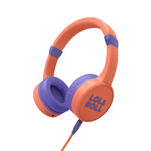 Energy Sistem Lol and Roll Pop Kids Headphones Orange (Music Share, Detachable Cable, 85 dB Volume Limit, Microphone) | Energy Sistem | Headphones | Lol and Roll Pop Kids | Wired | On-Ear