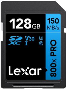 Atminties kortelė Lexar Memory Card Professional 800x PRO 128GB MicroSDXC Flash memory class UHS-I