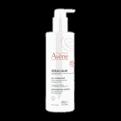 AVENE XERACALM NUTRITION drėkinamasis pienelis veidui ir kūnui, 400 ml