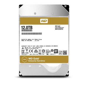 HDD|WESTERN DIGITAL|Gold|12TB|SATA 3.0|256 MB|7200 rpm|3,5"|WD121KRYZ