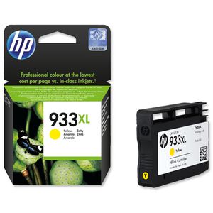  HP 933XL didel&#x117;s talpos geltono (Yellow) "OfficeJet" ra&#x161;alo kaset&#x117; 