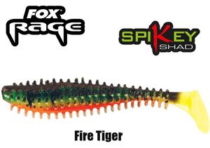 Minkštas masalas Fox Rage SPIKEY SHAD Fire Tiger 6 cm