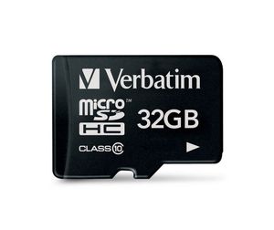 Verbatim microSDHC 32GB Class 10
